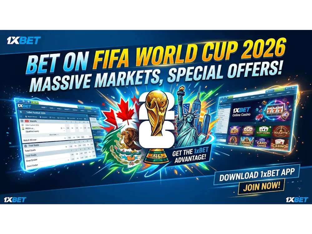 FIFA World Cup 2026 Betting on 1xBet – Markets and Special Offers